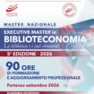 Nuovo Executive Master in Biblioteconomia 2026